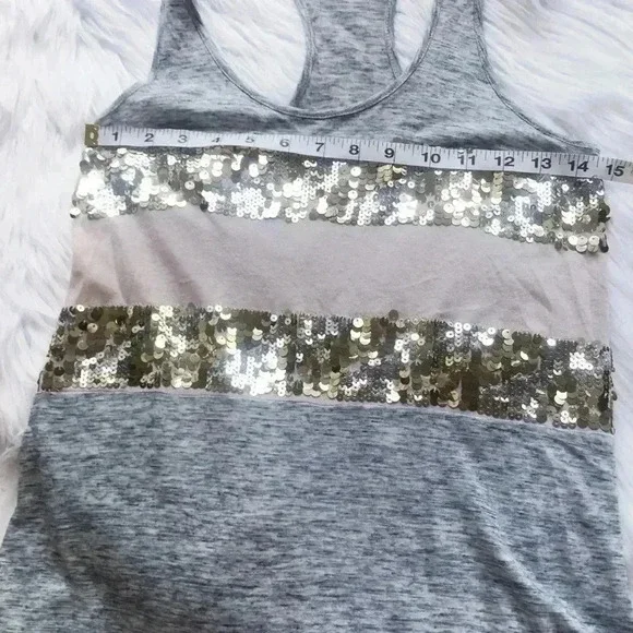 Express Sequin Tank Top - Picture 4 of 7